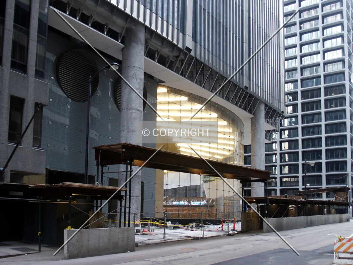 Base and lobby from the northeast
