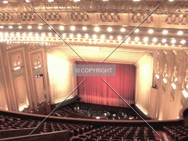 View from the upper balcony