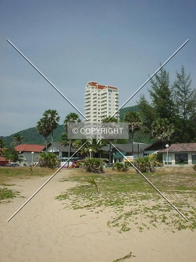 View from the beach
