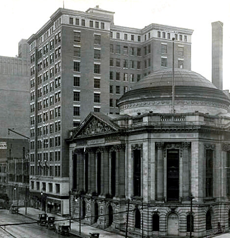 Vintage view from the northwest