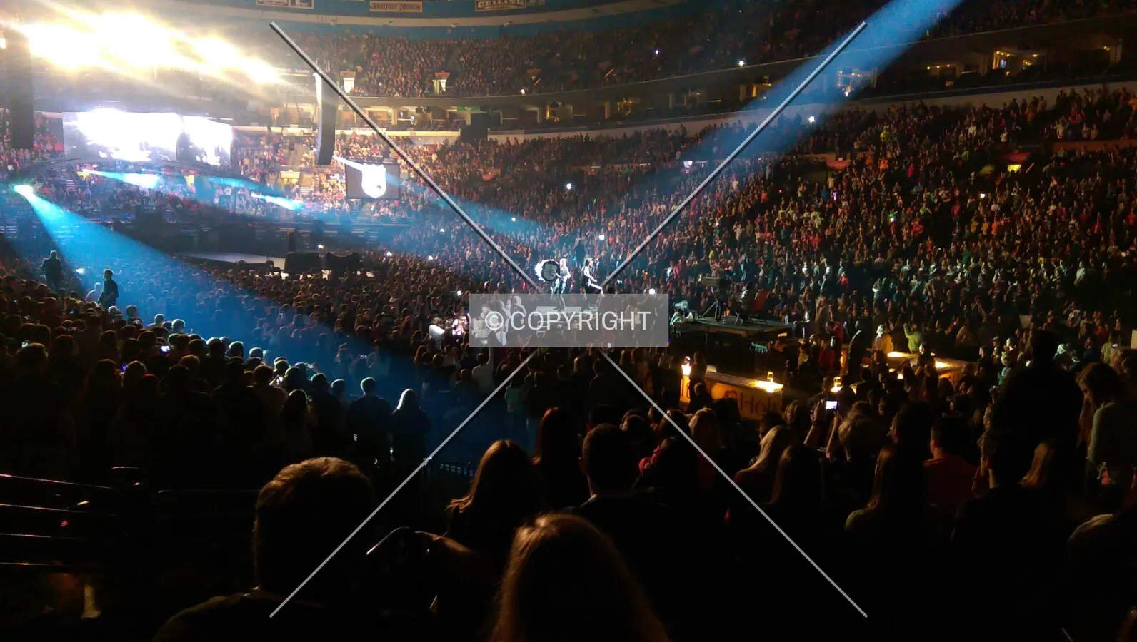 For King and Country performing at Winter Jam; January 24, 2015