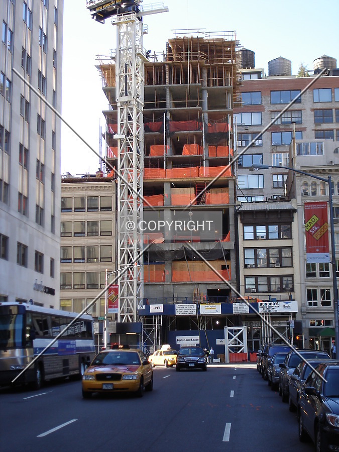 Looking down Madison Avenue