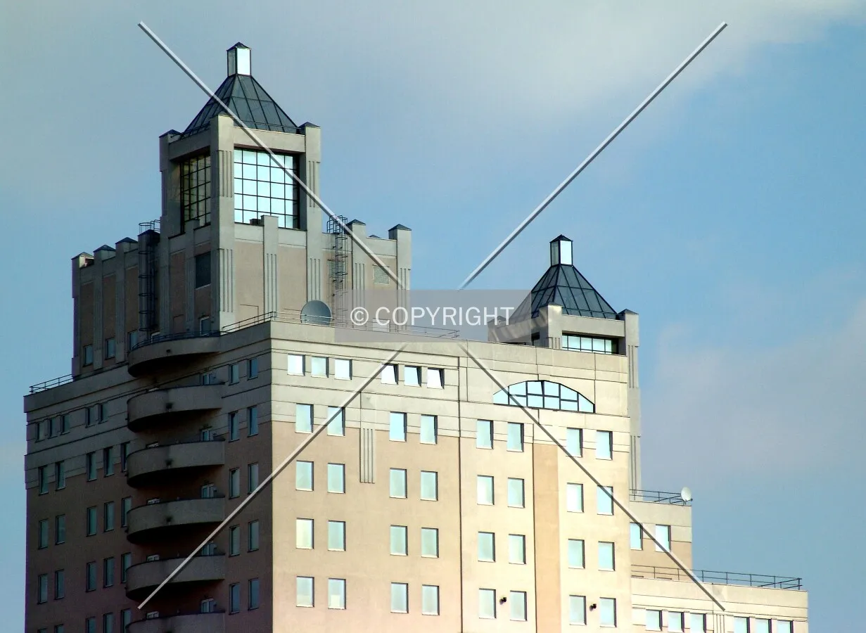 The upper floors