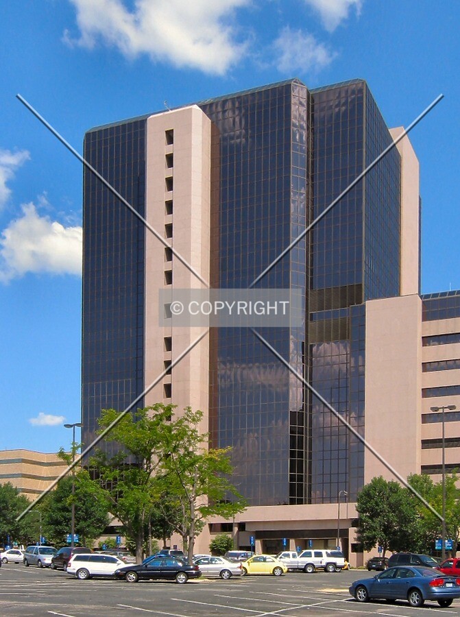 View to the northwest from 2nd Avenue SW