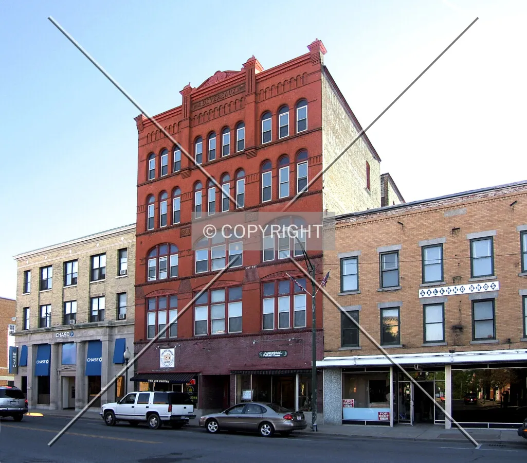 View from the northeast