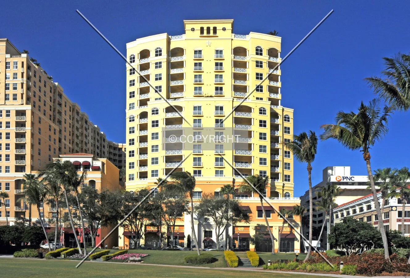 Esplanade Grande, West Palm Beach, Florida, U.S.A.