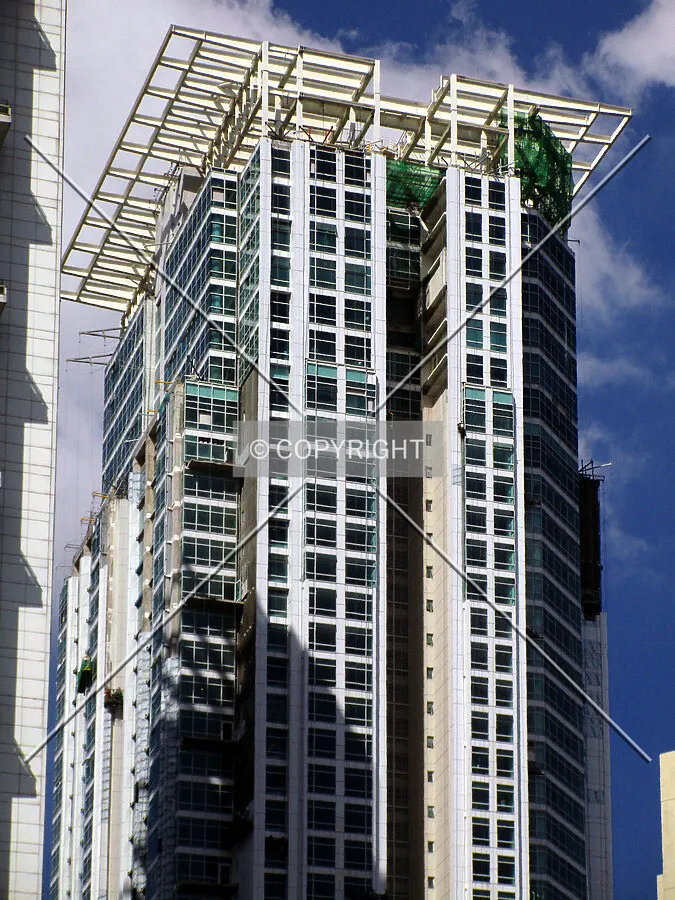 Upper floors viewed from the east