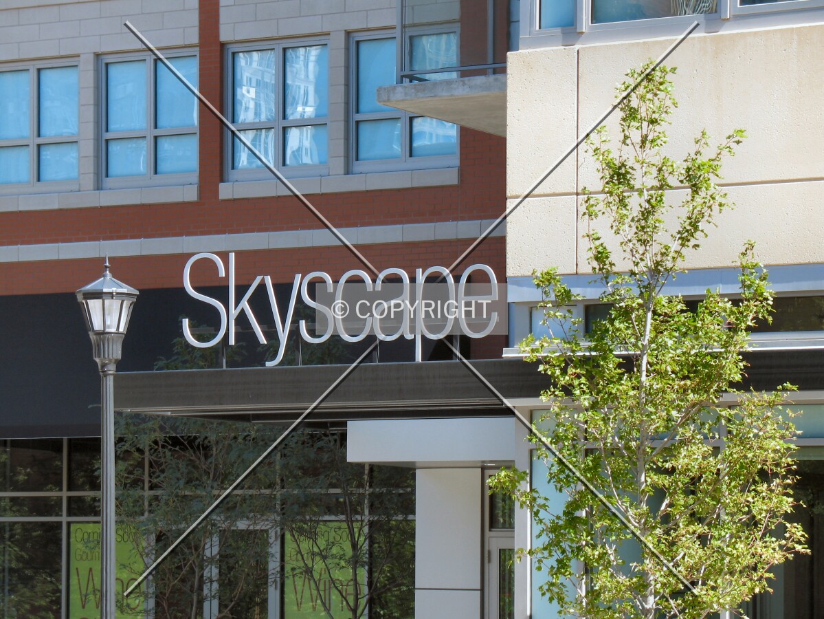 Entrance signage