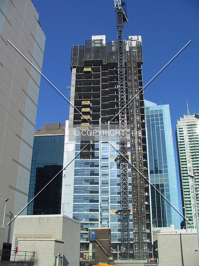 View to the east from Kent Street Carpark