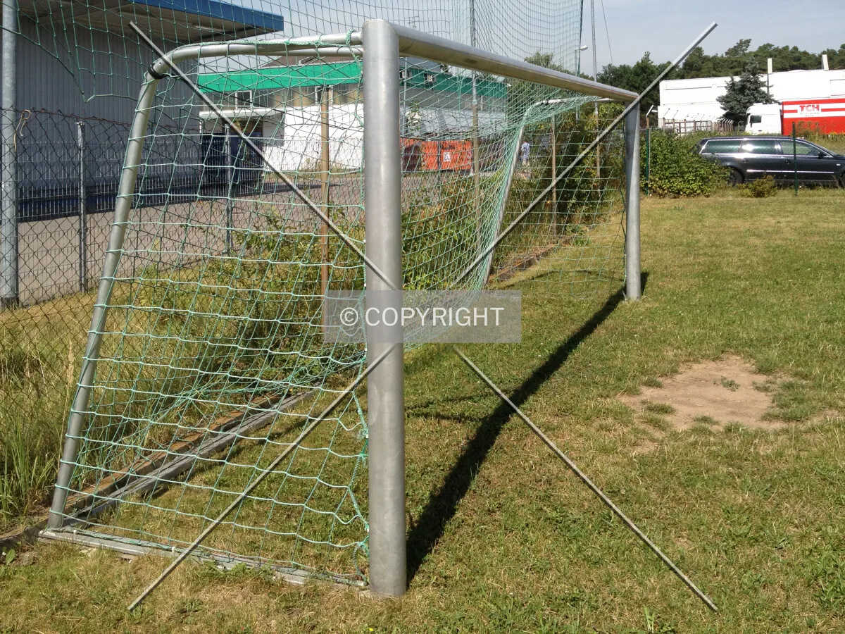 A soccer goal