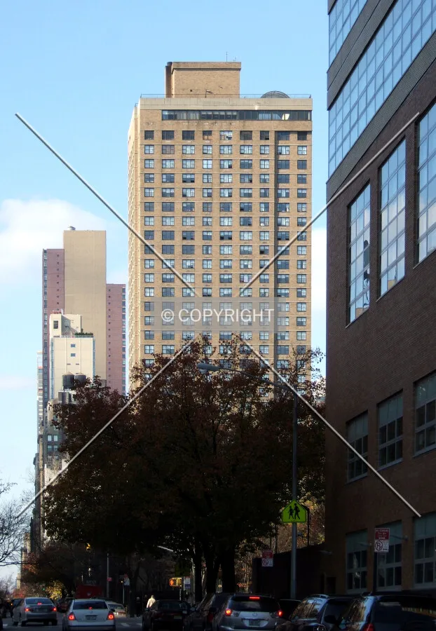 View from the southeast