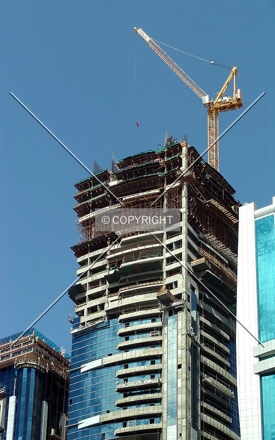 View from across Sheikh Zayed Road
