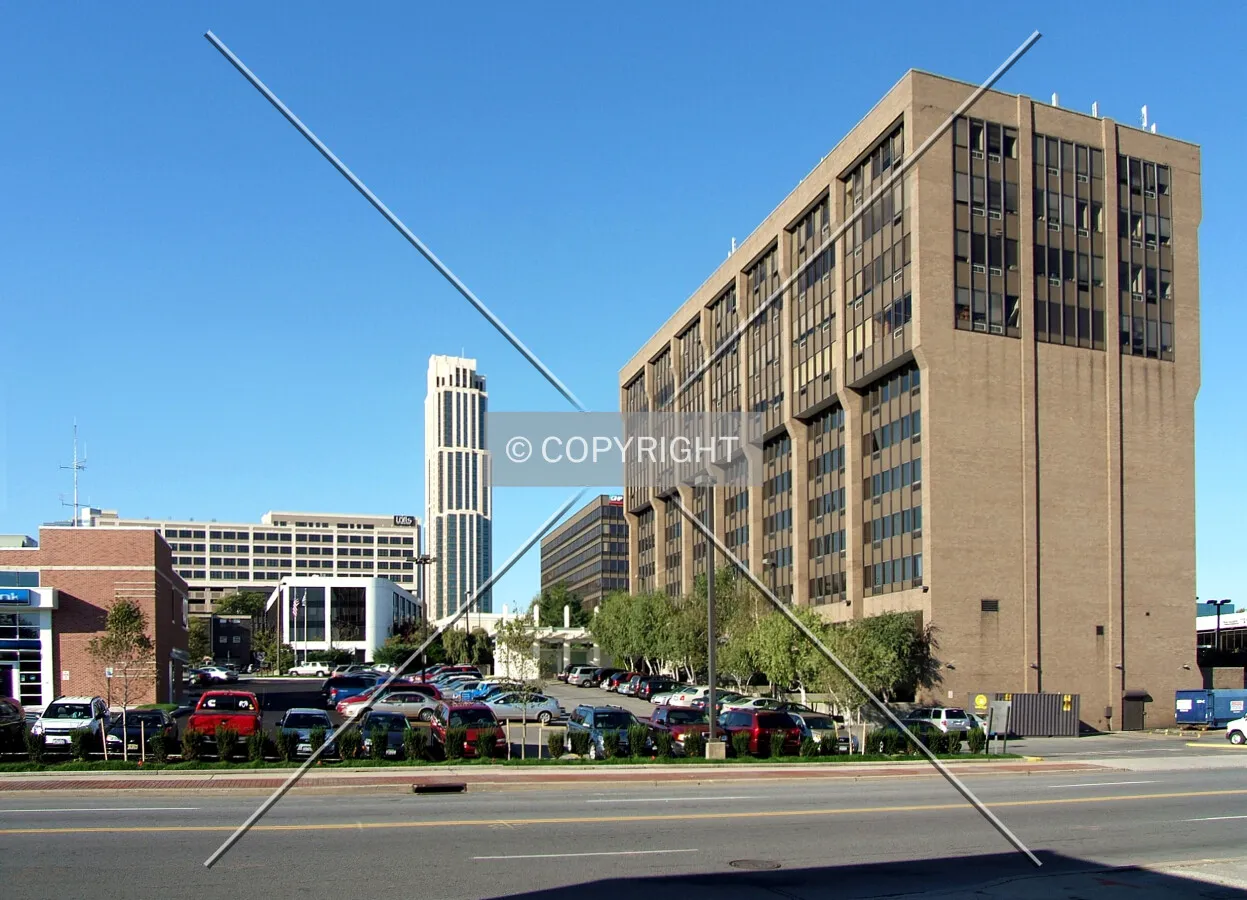 Downtown from the northeast