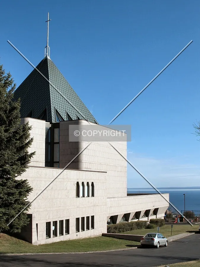 High above Lake Superior