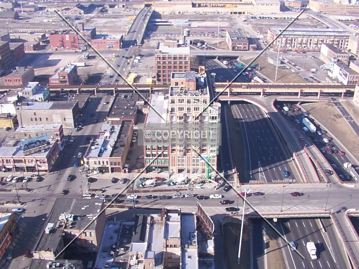 Looking down from Skybridge