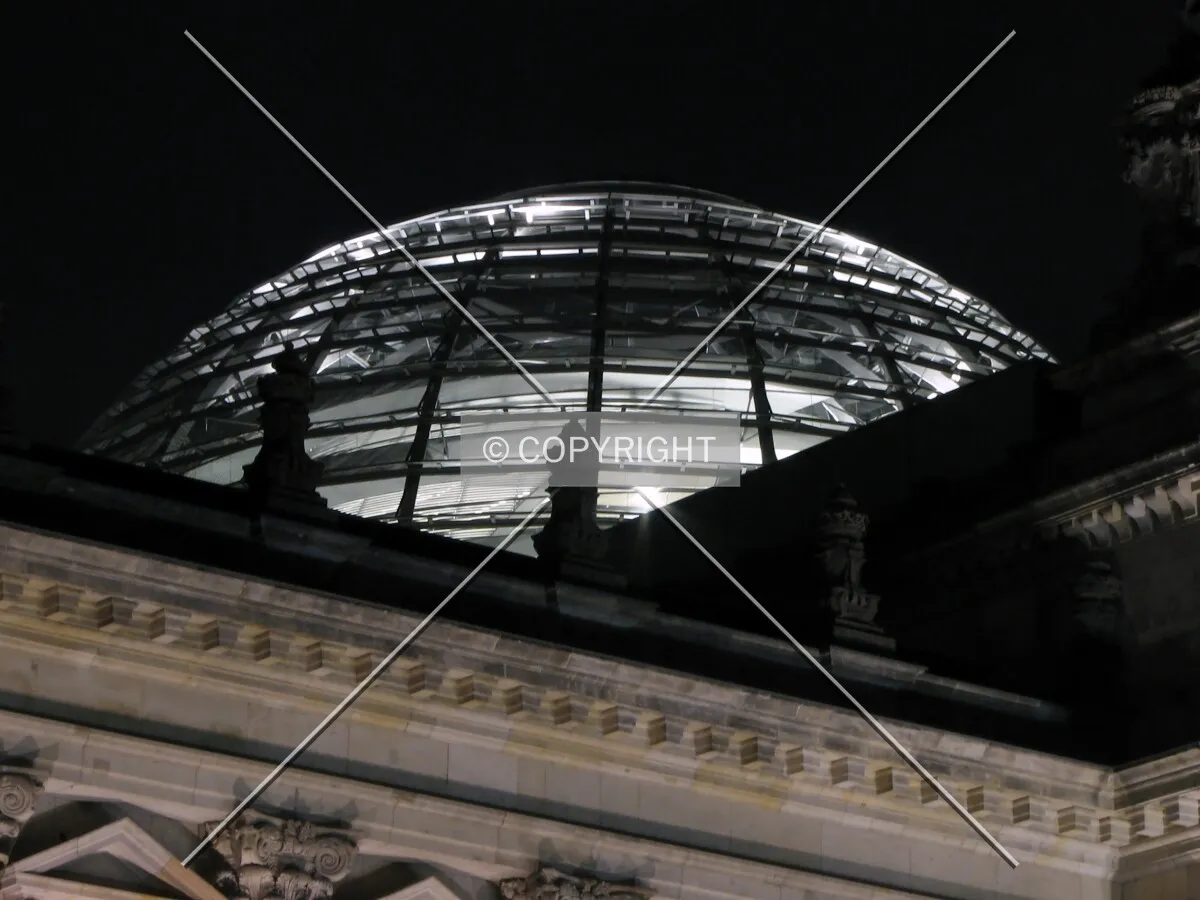 Dome at night