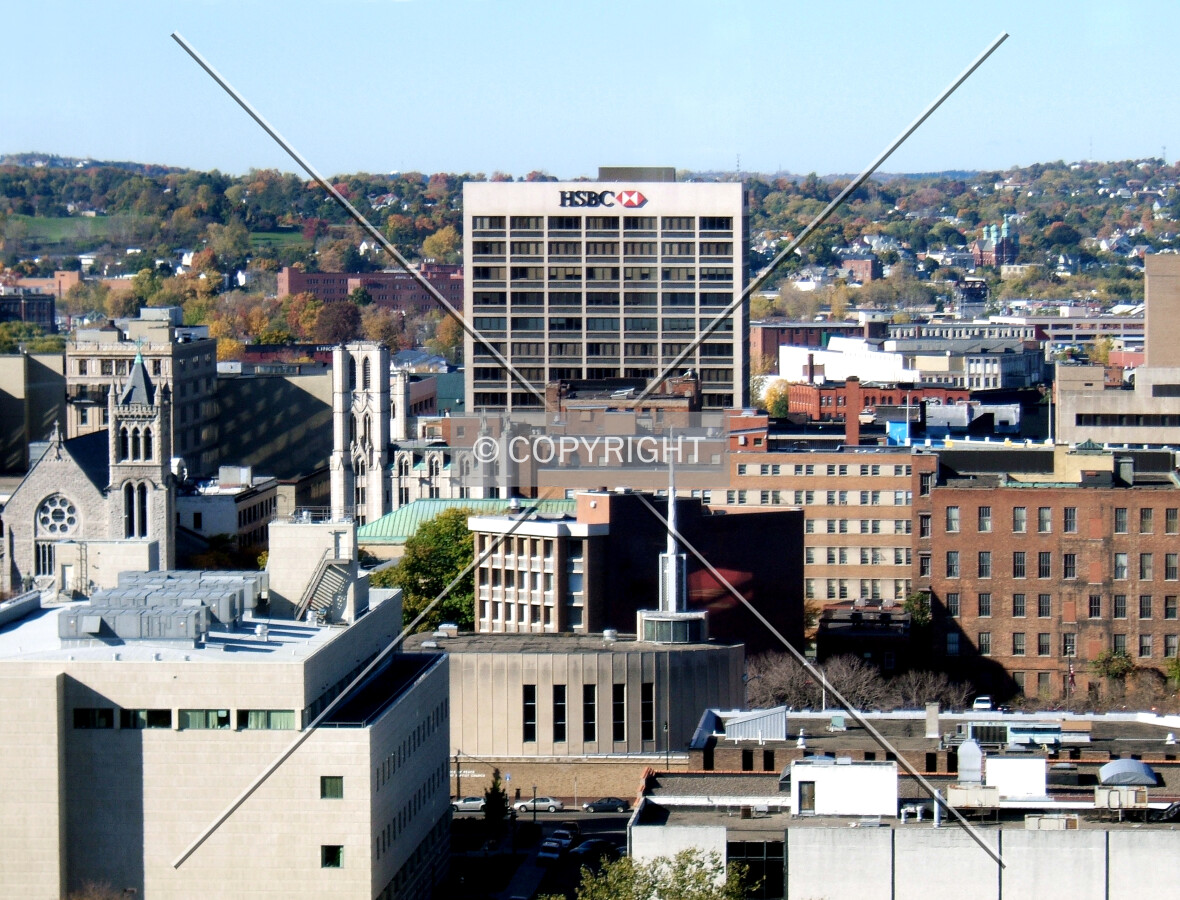 View from the northeast