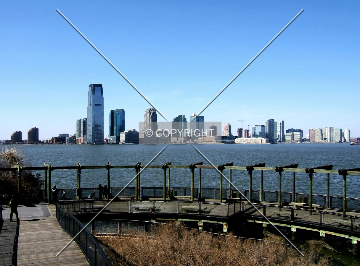 Hudson River skyline from the southeast