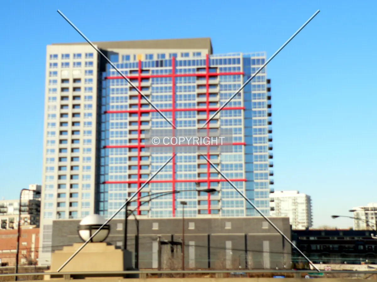 View to the west from Lake Shore Drive