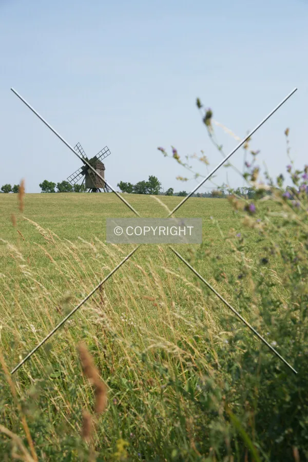 A Swedish wind mill on Öland