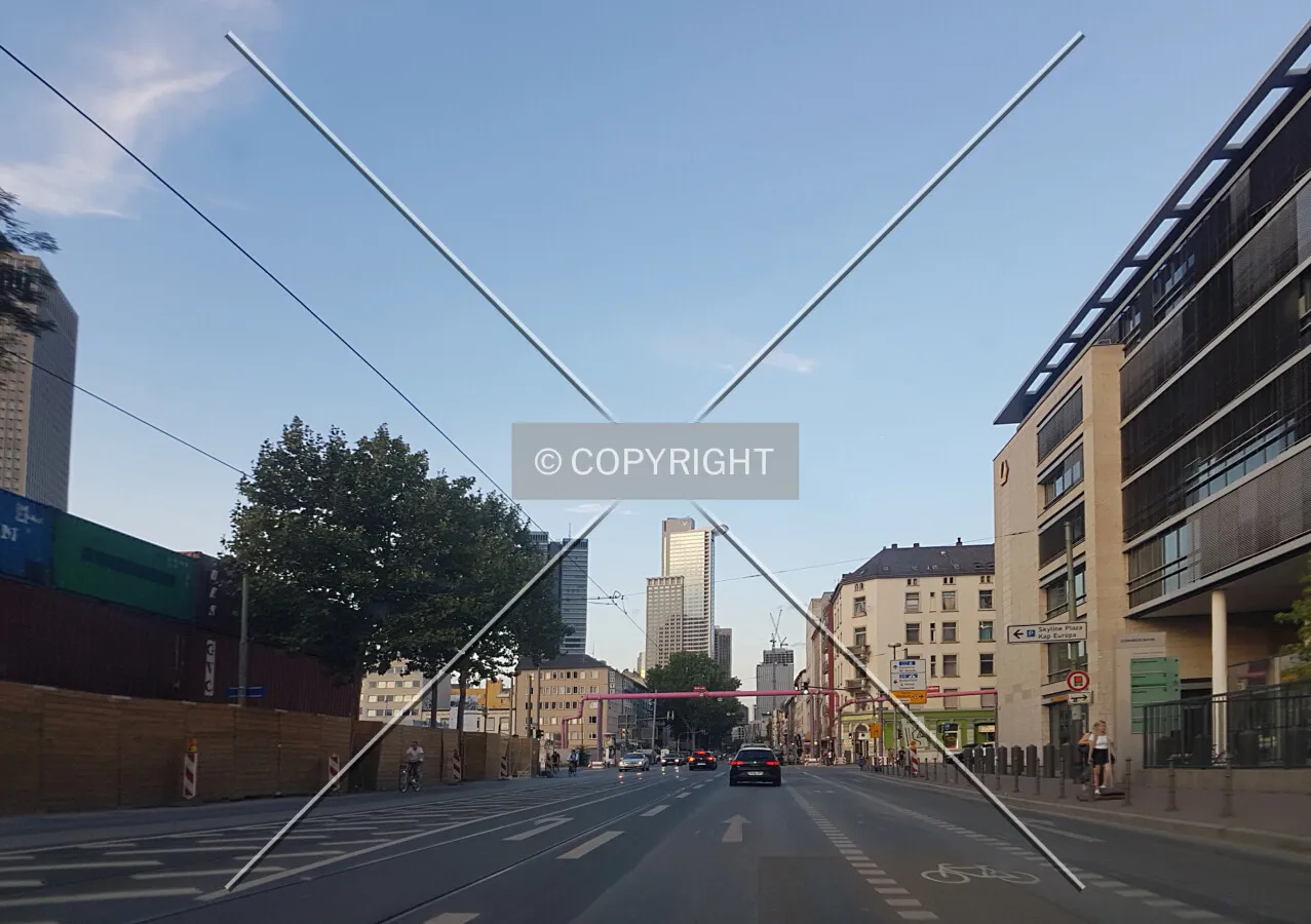 Mainzer Landstraße in Frankfurt
