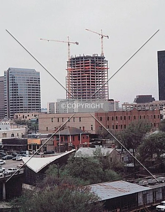 From the Waller Creek Center parking garage
