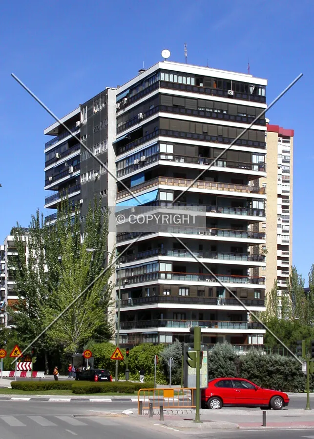 As seen from its southern side