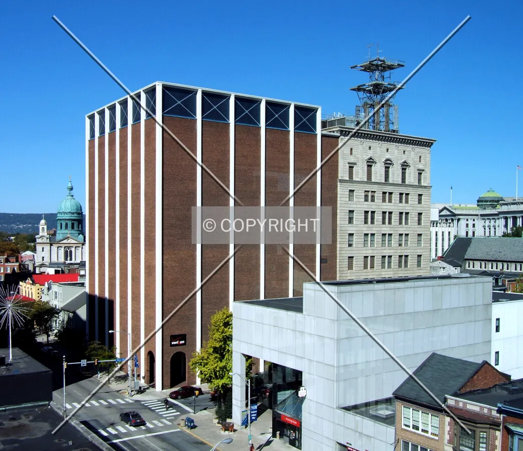 View from the southeast