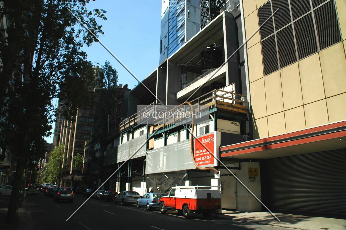 Kent Street podium