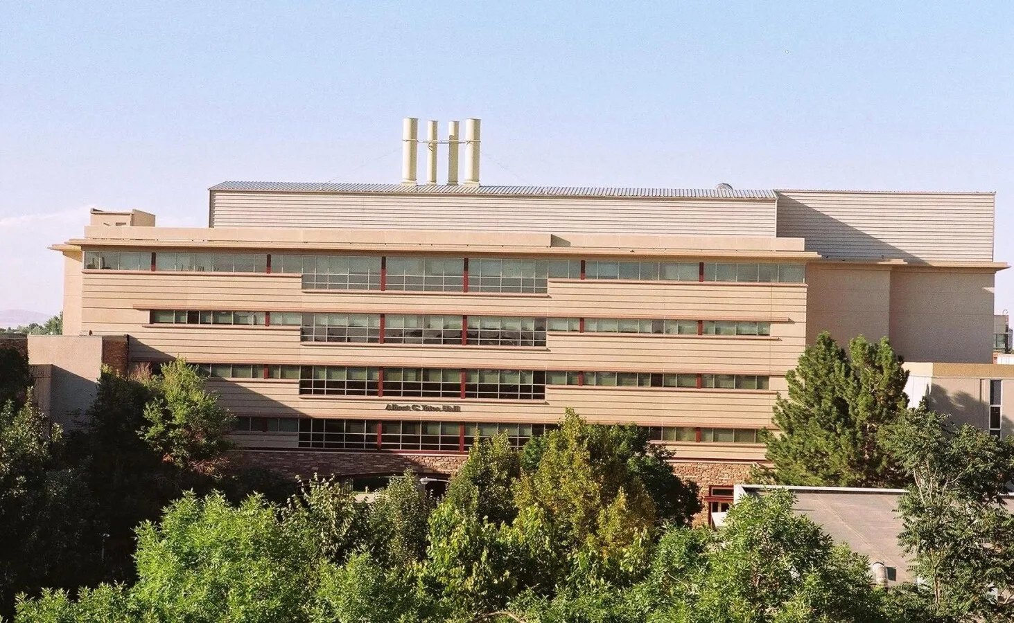 Elevated view from the south
