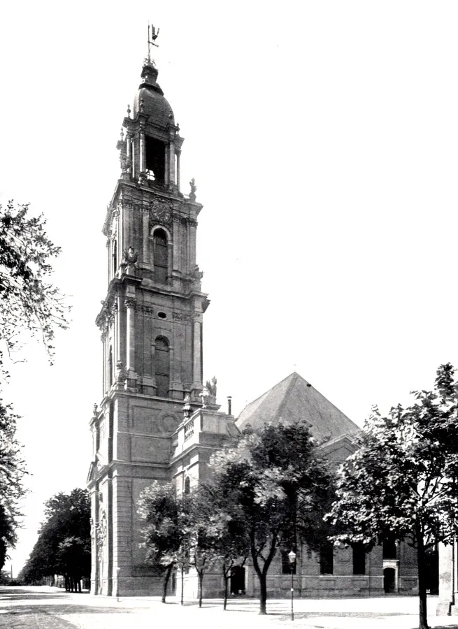 View from the southeast