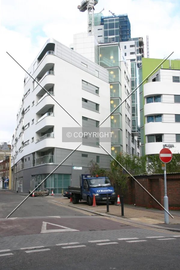 Rising above the remainder of the development
