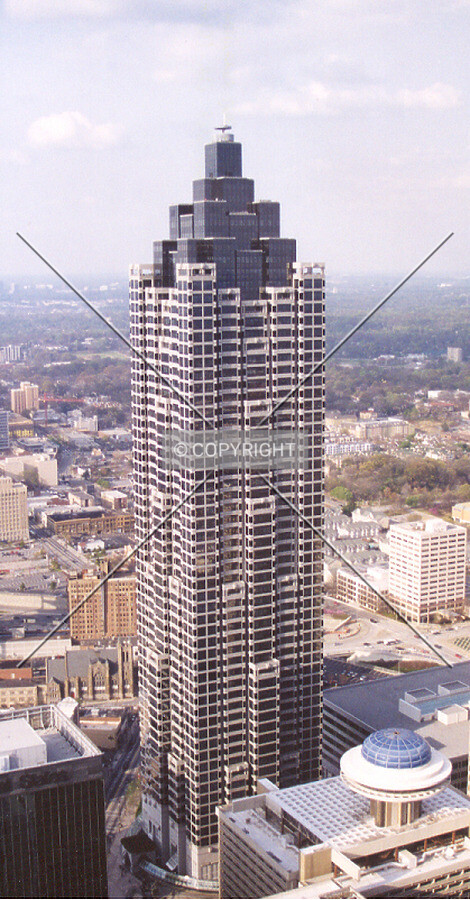 Looking north from Westin Peachtree