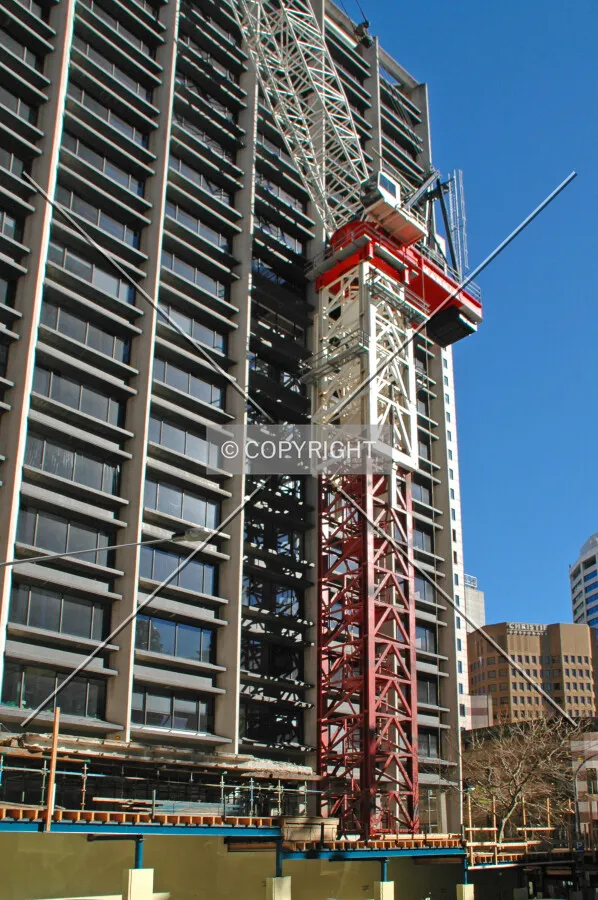 Setting up for demolition