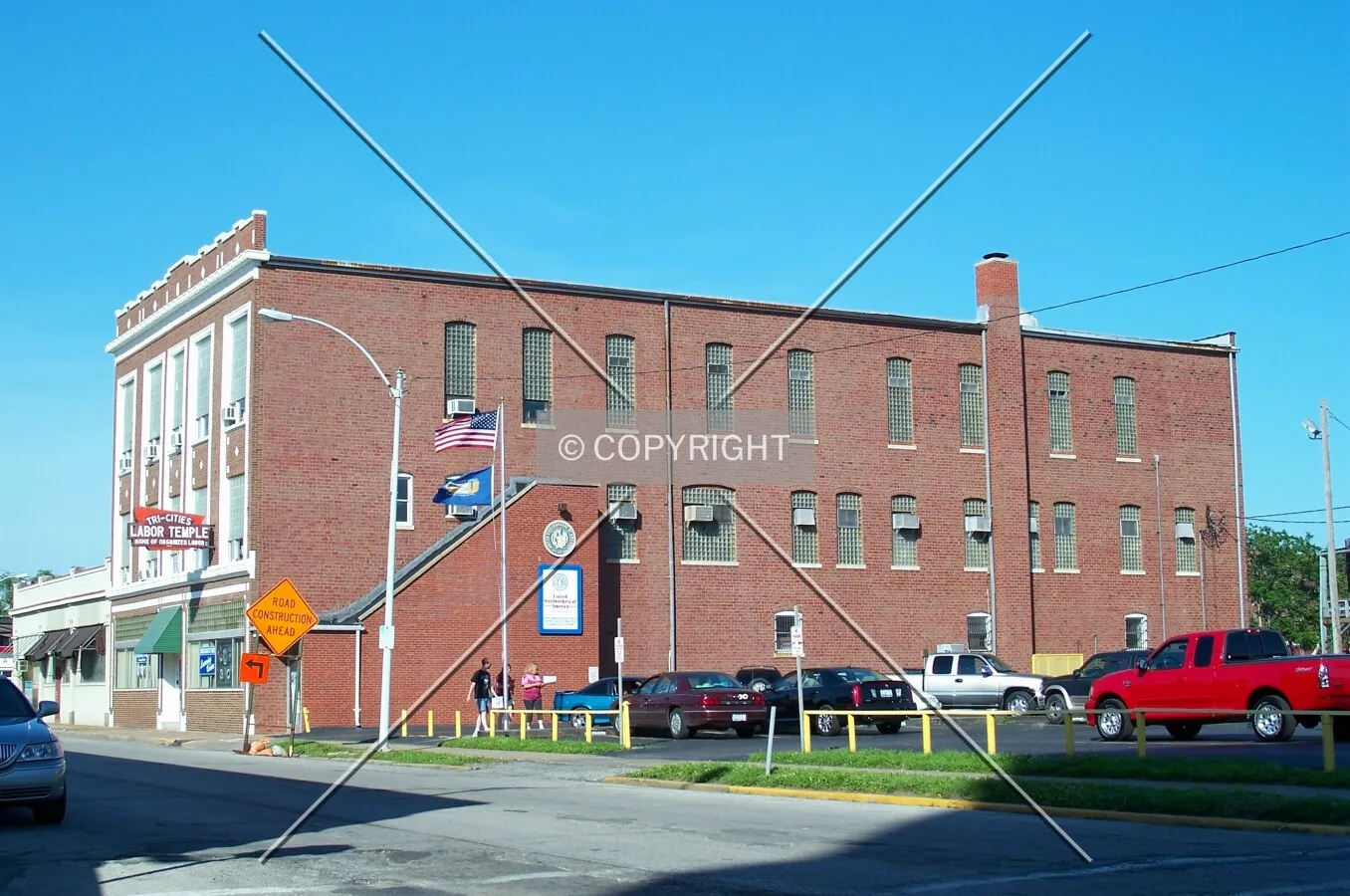 View from the west; May 14, 2007