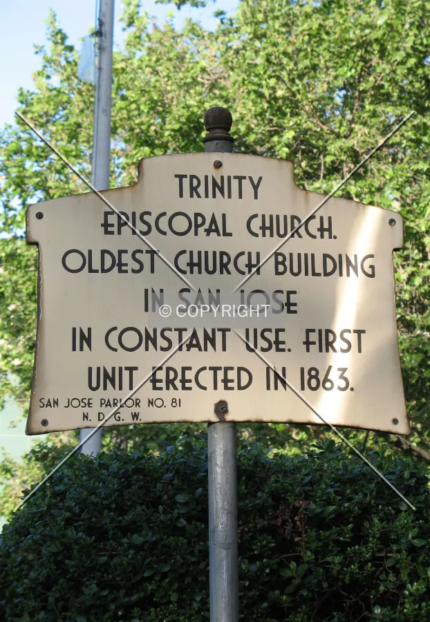 Historical identification sign on Saint John Street
