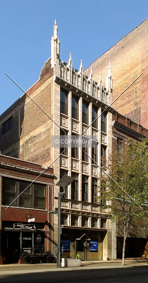 View from the northeast