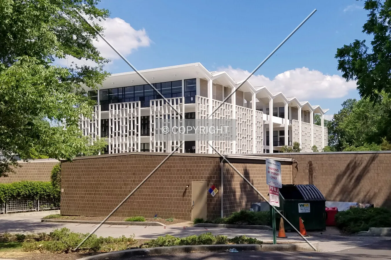 View from the west; June 10, 2017