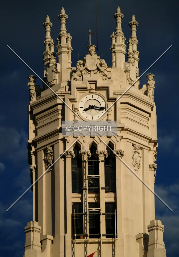 Top of the main tower