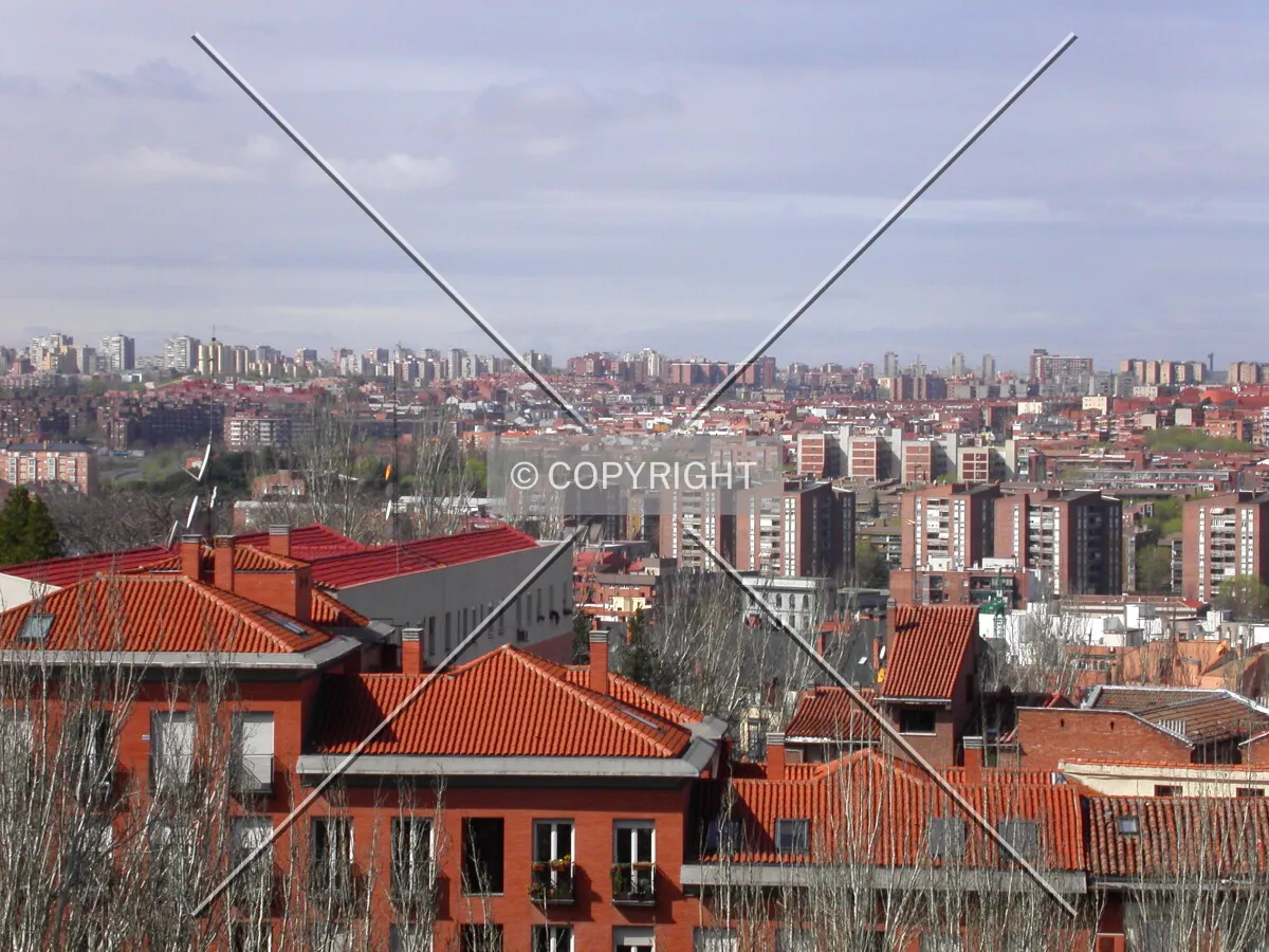 Looking south from Puente de Segovia
