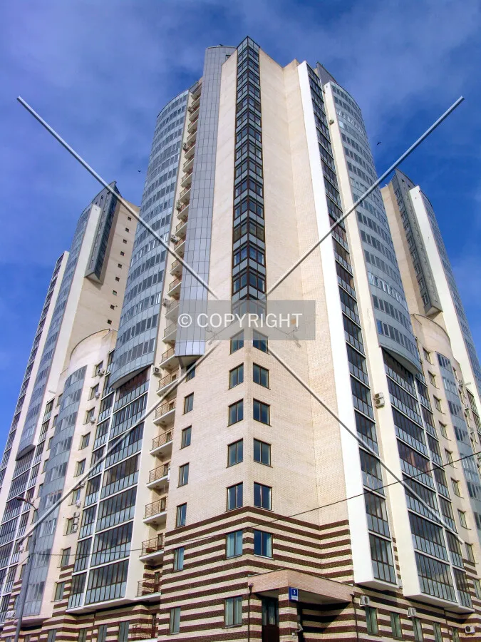 Looking up from the south