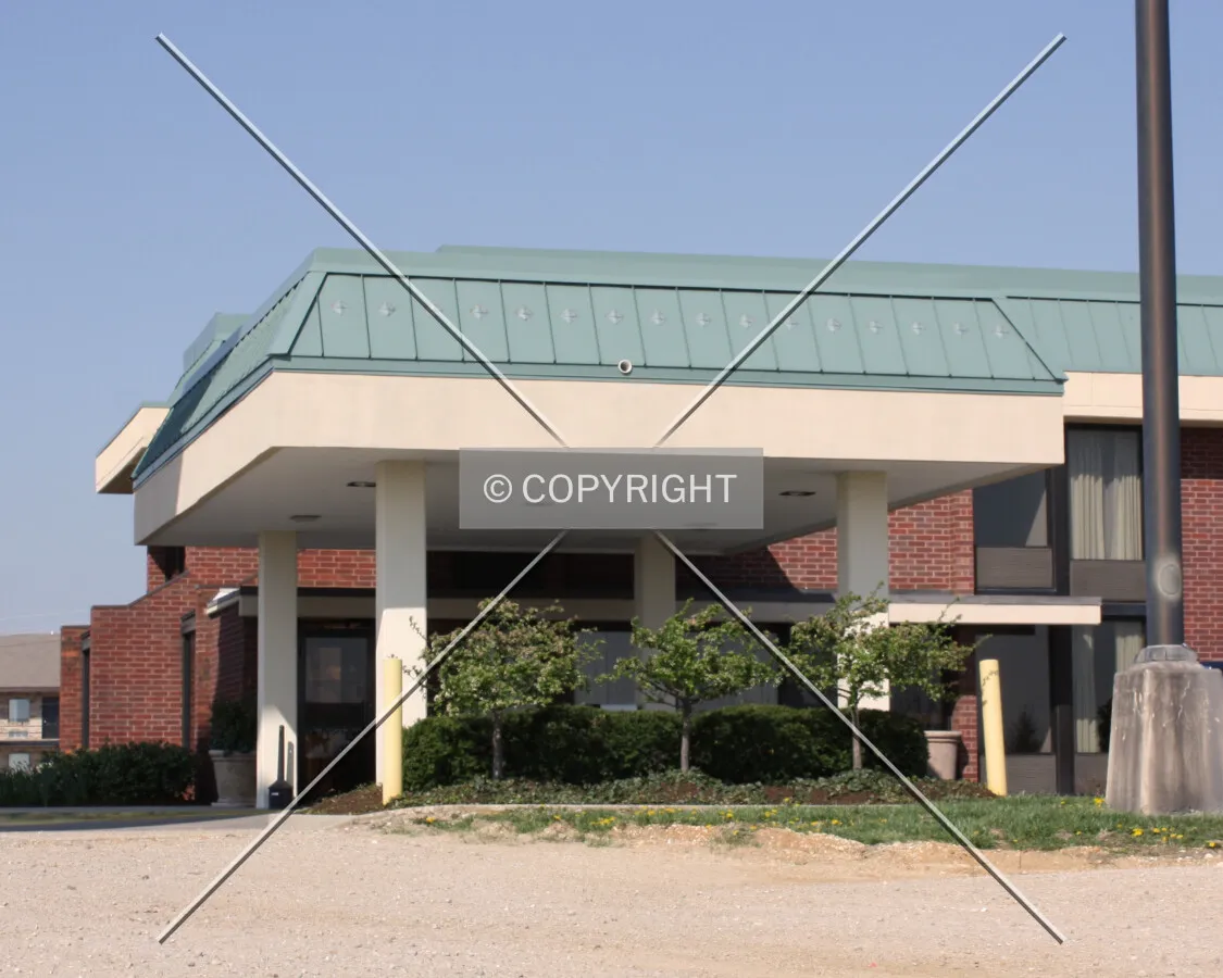 Entrance canopy from the southeast