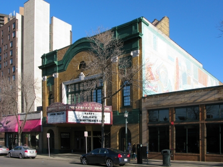 View to the northeast across Nicollet Avenue