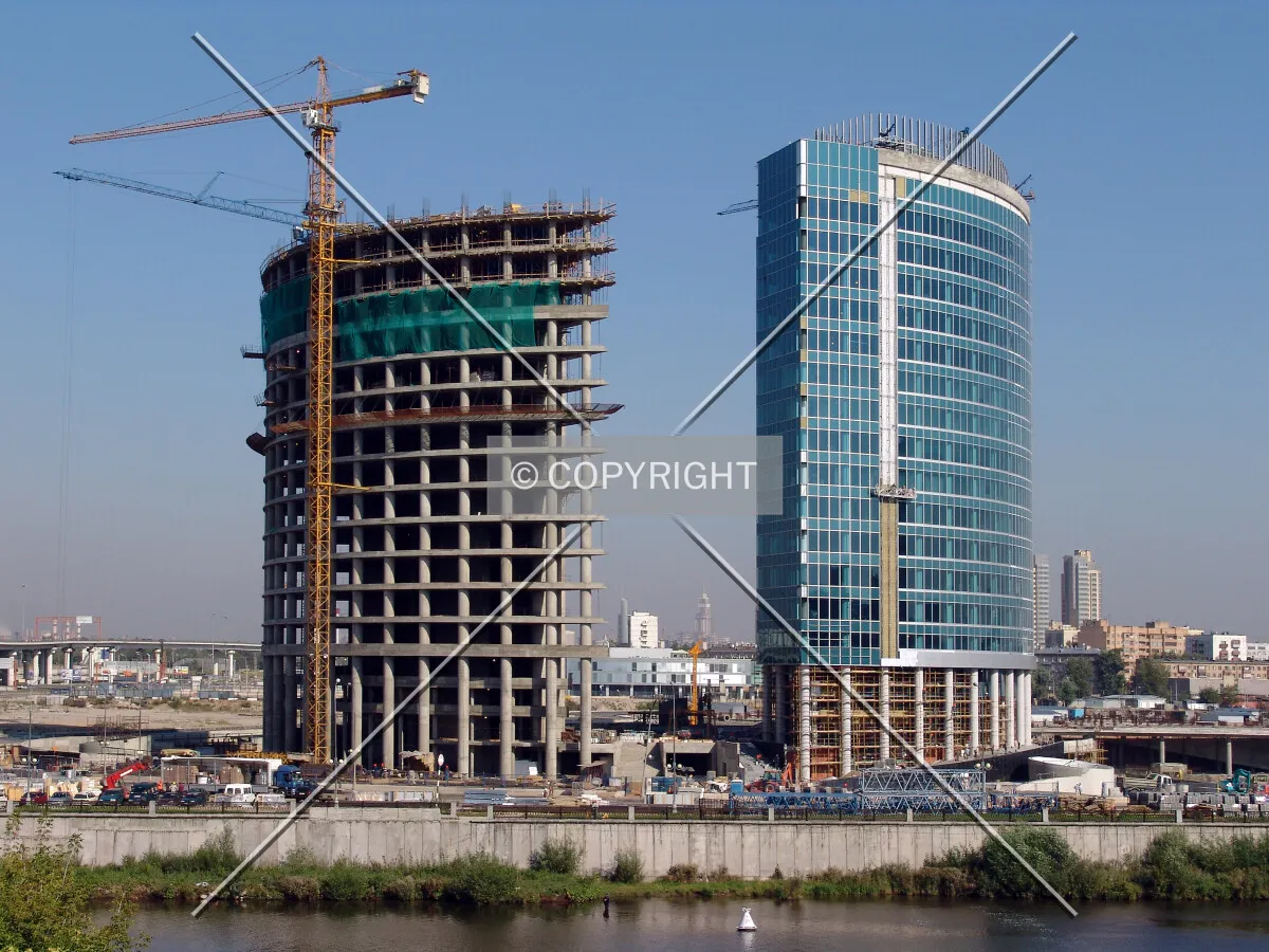 View from across Moskva River