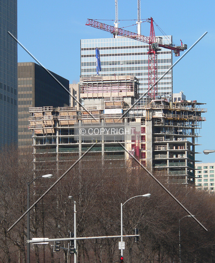 View to the north, down Lake Shore Drive