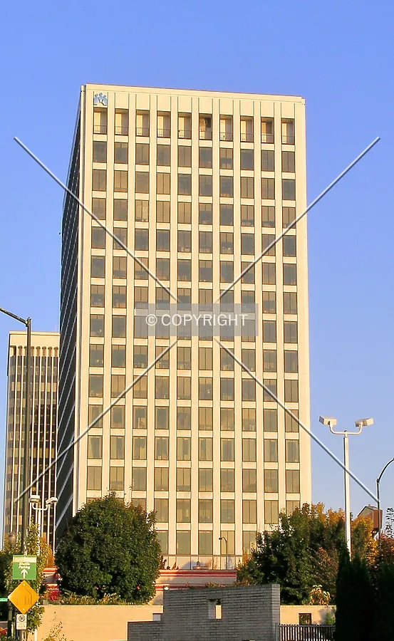 Eastern view of the building