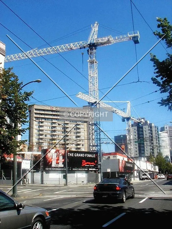 The project on August 30, 2003 at Seymour and Davie