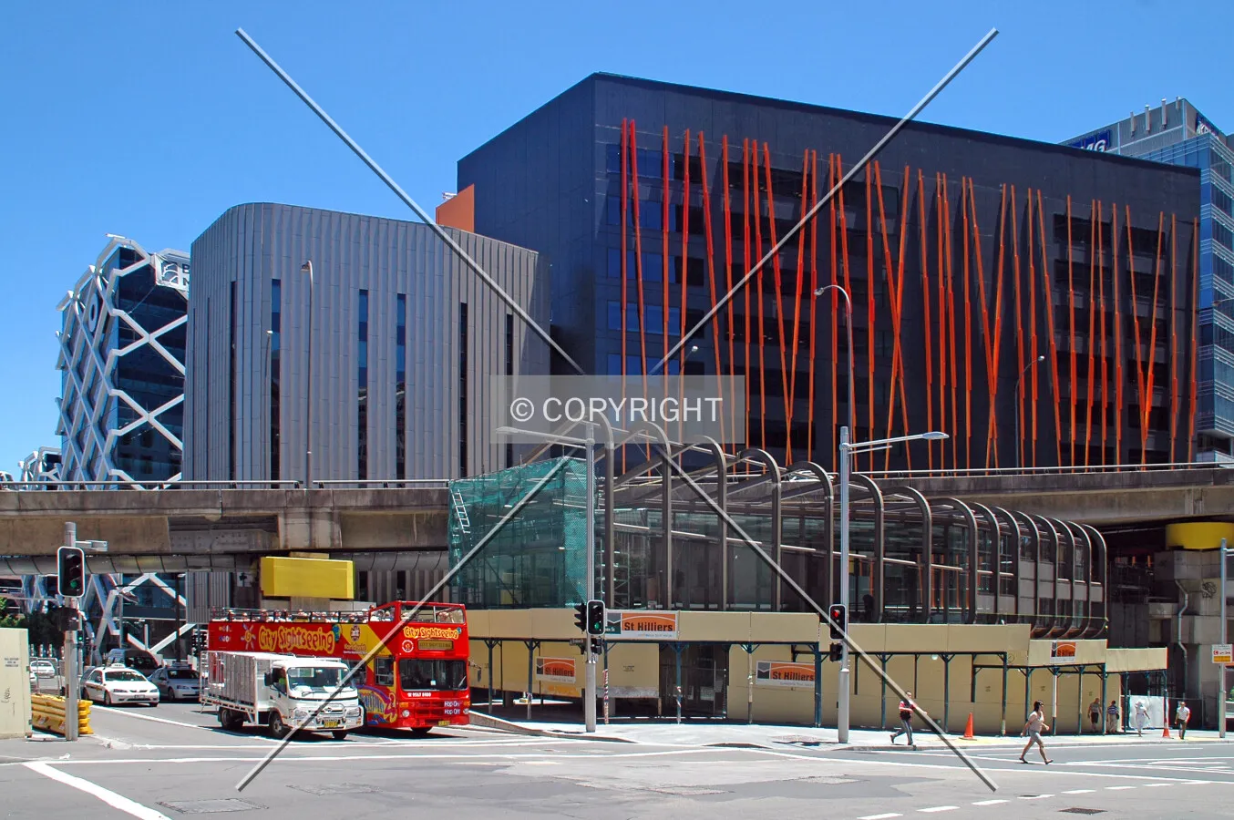 Construction of the retail component