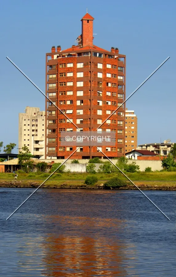 View from across Mampituba River