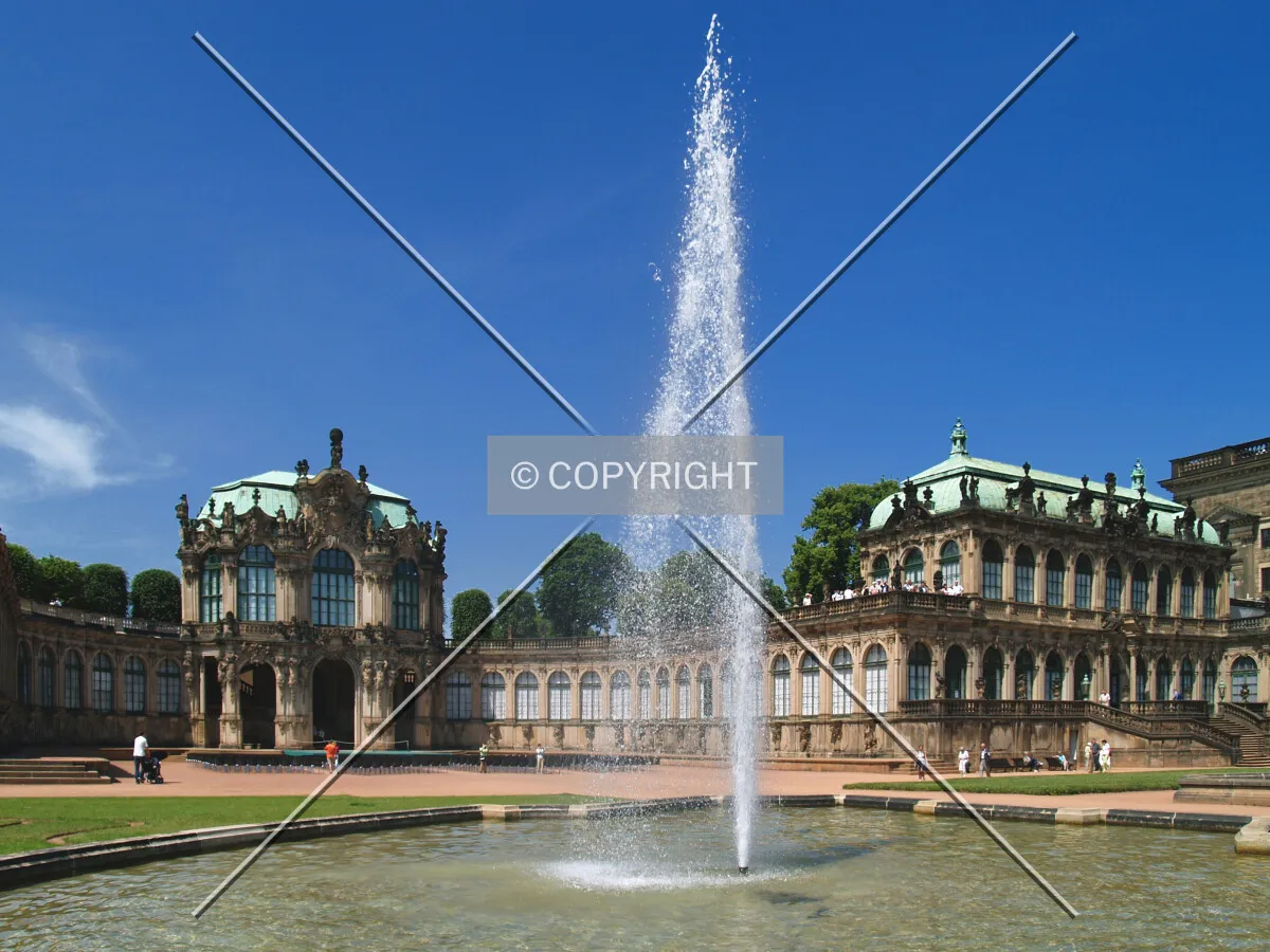 Fountain in the garden